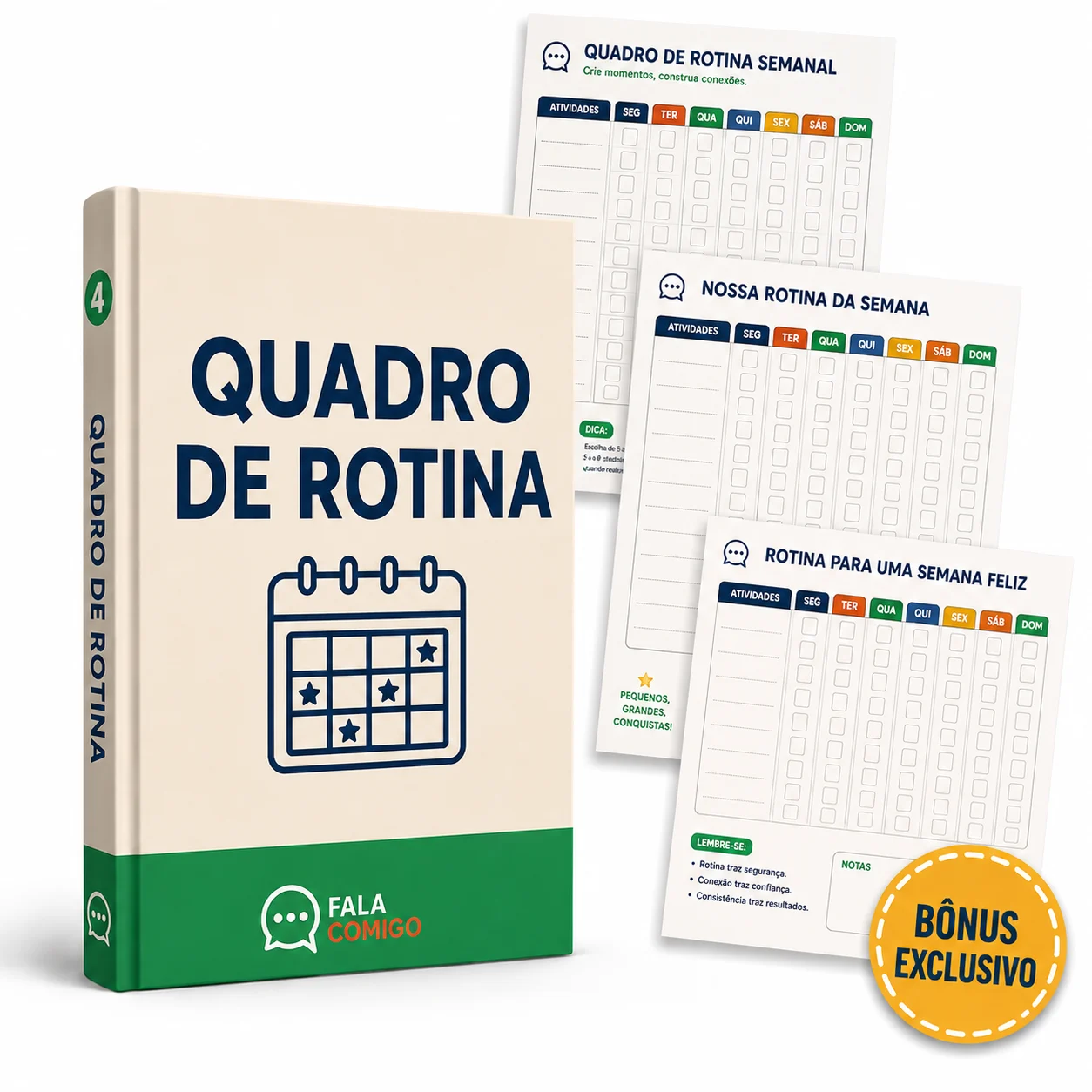 Quadro de Rotina Para Imprimir e Marcar